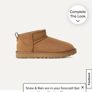 Ugg classic ultra mini size 5